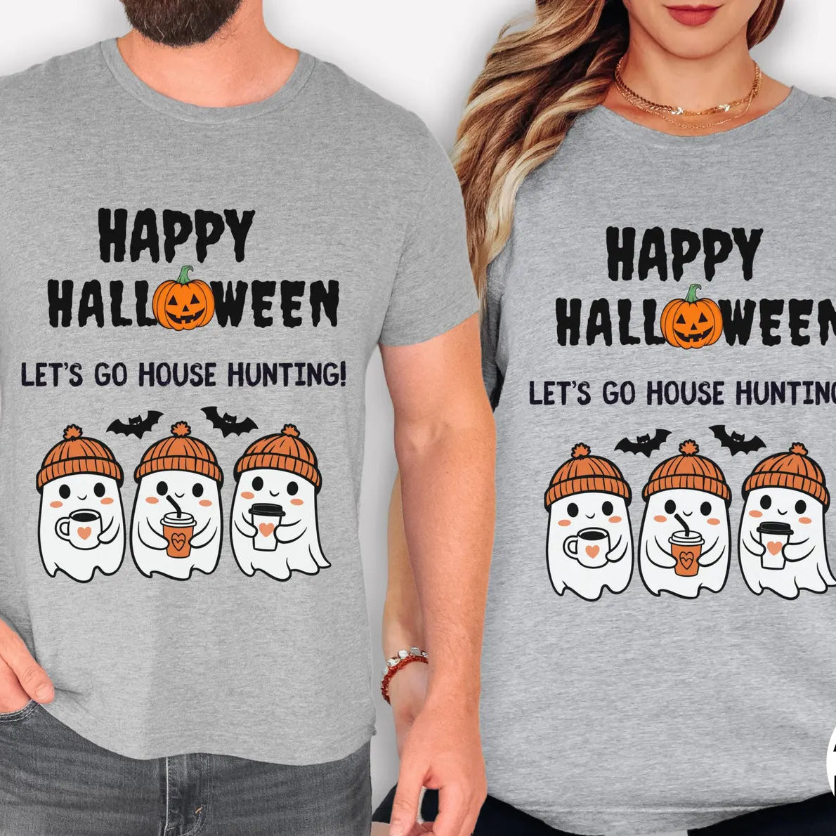 Happy Halloween Let’s Go House Hunting –Cute Ghost Real Estate T-Shirt