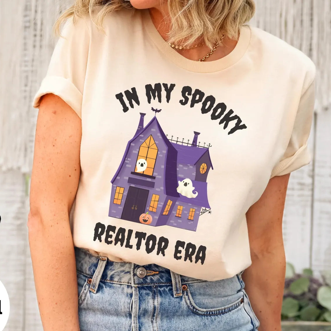 In My Spooky Realtor Era– Halloween Real Estate T-Shirt