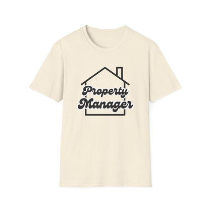 Property Manager House Icon - Real Estate T-Shirt
