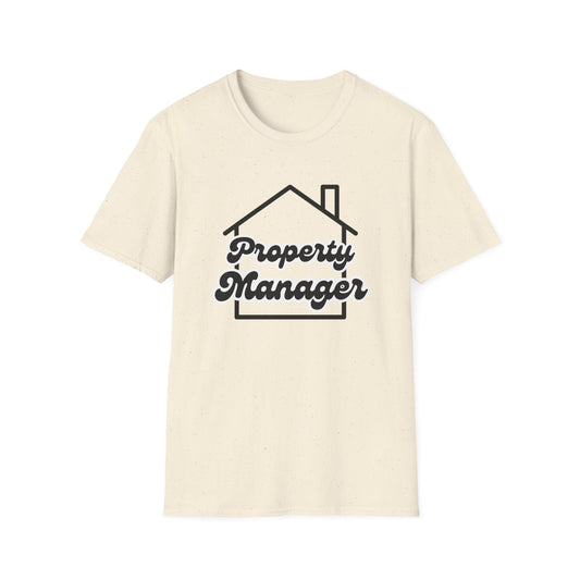 Property Manager House Icon - Real Estate T-Shirt