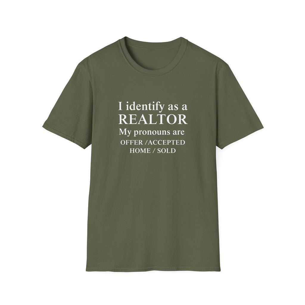 I Identify as a Realtor T-Shirt