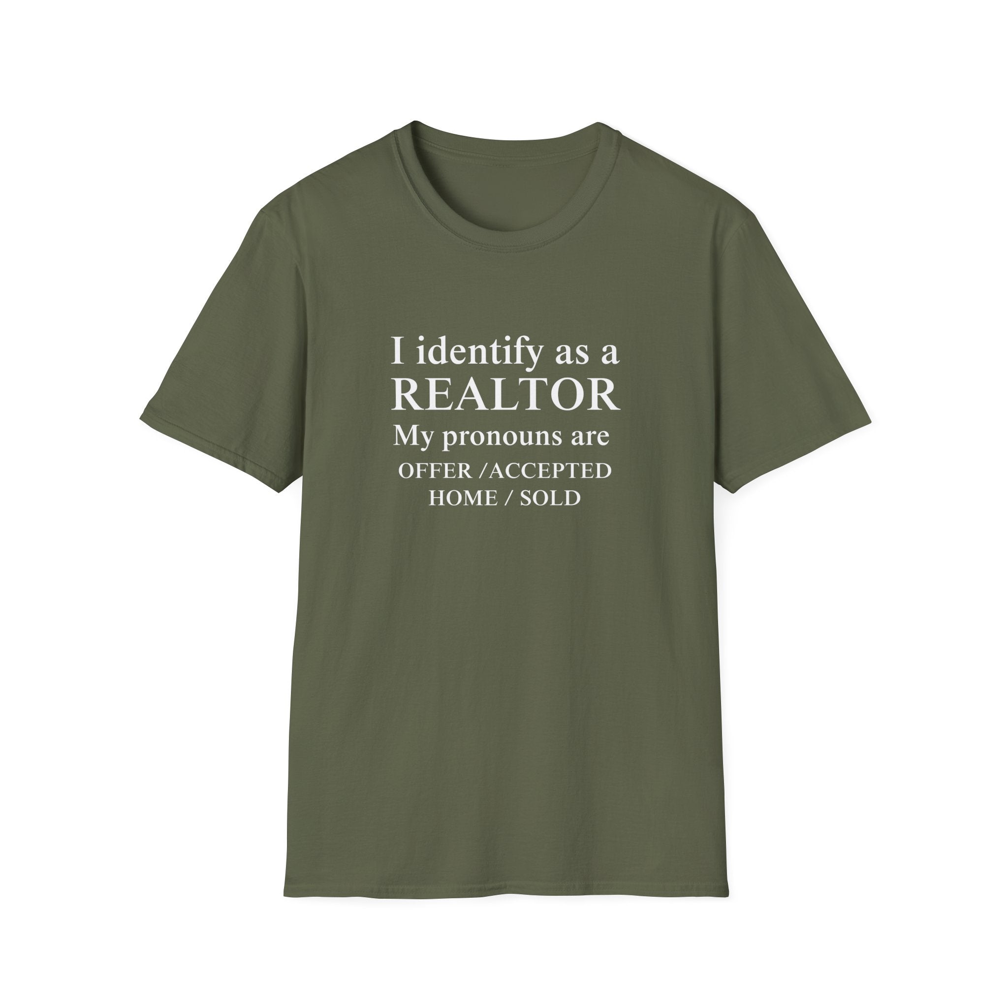 I Identify as a Realtor T-Shirt