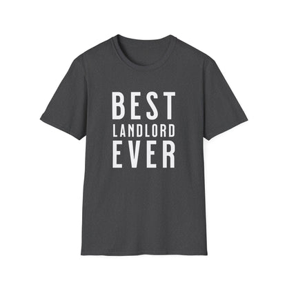 Best Landlord Ever - Bold Font Landlord T-Shirt