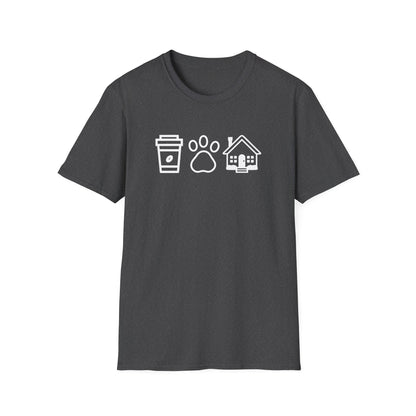 Latte Pets Homes Icon - Real Estate T-Shirt