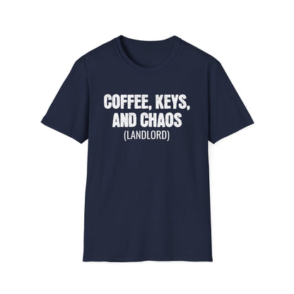 Coffee Keys Chaos - Landlord T-Shirt