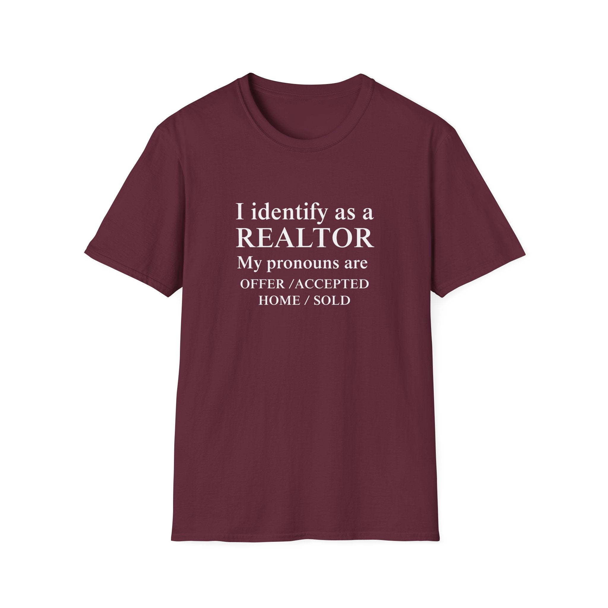 I Identify as a Realtor T-Shirt