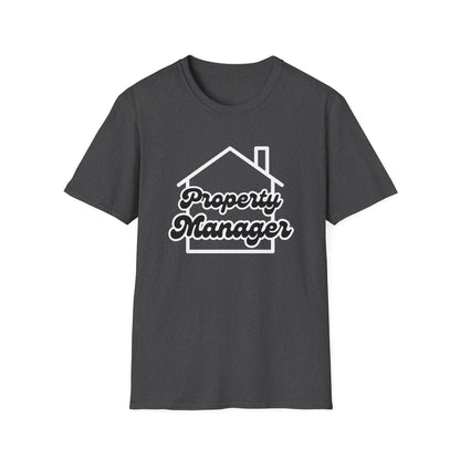 Property Manager House Icon - Real Estate T-Shirt