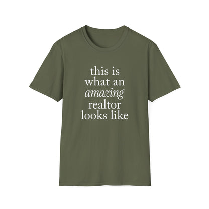this is what an amazing realtor looks like - Real Estate T-Shirt