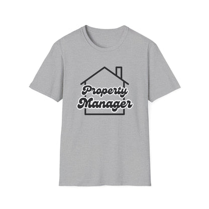Property Manager House Icon - Real Estate T-Shirt