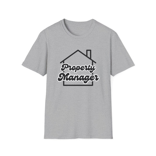 Property Manager House Icon - Real Estate T-Shirt