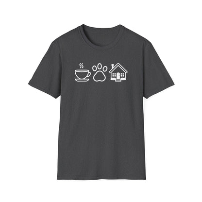 Coffee Pets Homes Icon - Real Estate T-Shirt