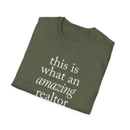 this is what an amazing realtor looks like - Real Estate T-Shirt