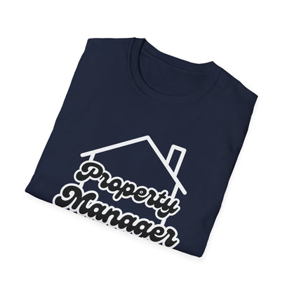Property Manager House Icon - Real Estate T-Shirt