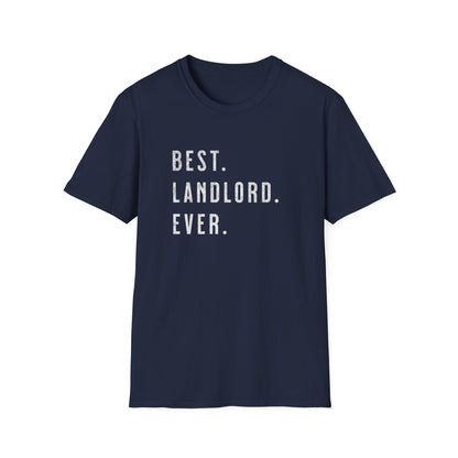 Best Landlord Ever - Distressed Landlord T-Shirt