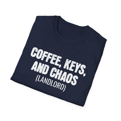 Coffee Keys Chaos - Landlord T-Shirt