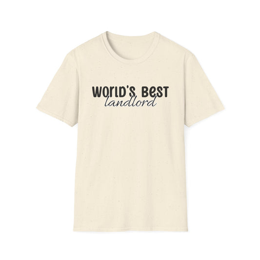 World's Best Landlord- Landlord T-Shirt