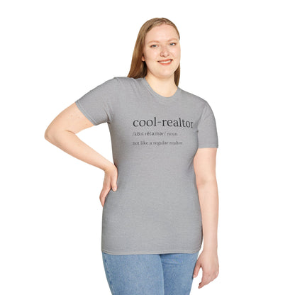 cool realtor definition - Real Estate T-Shirt