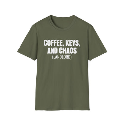 Coffee Keys Chaos - Landlord T-Shirt