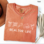Coquette Realtor Life- Comfort Colors Real Estate T-Shirt