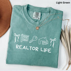 Coquette Realtor Life- Comfort Colors Real Estate T-Shirt