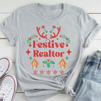 Festive Realtor Holiday Real Estate T-Shirt