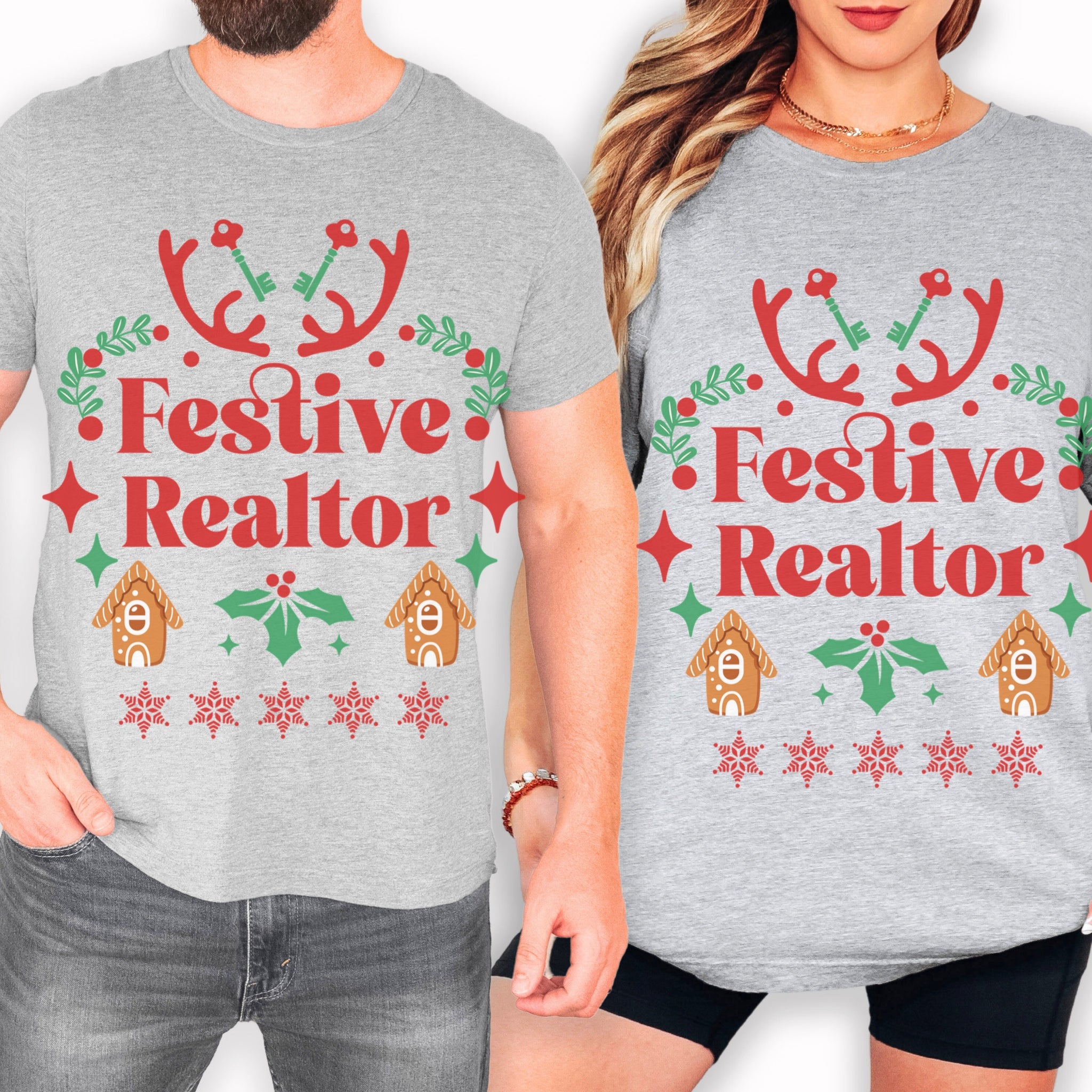 Festive Realtor Holiday Real Estate T-Shirt