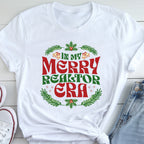 In My Merry Realtor Era – Christmas Realtor T-Shirt