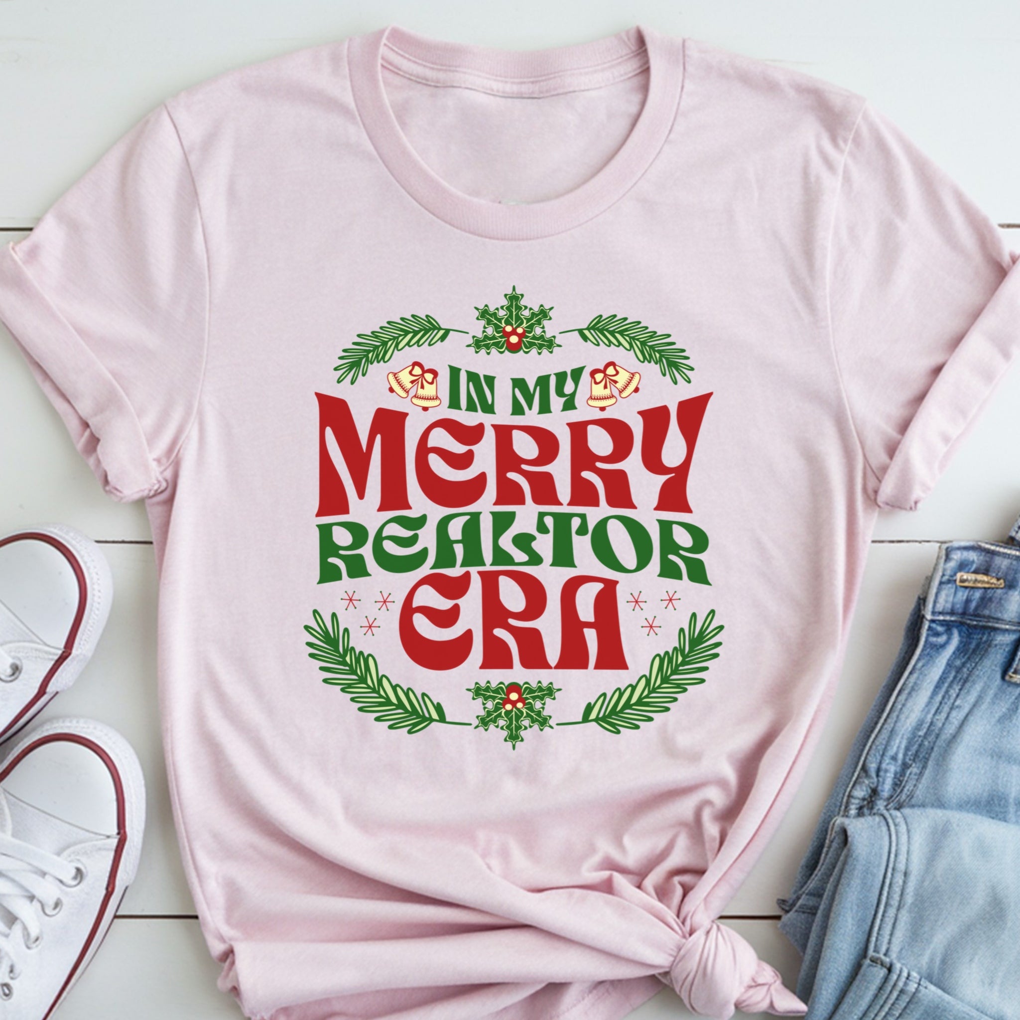 In My Merry Realtor Era – Christmas Realtor T-Shirt