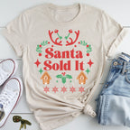 Santa Sold It – Holiday Realtor T-Shirt