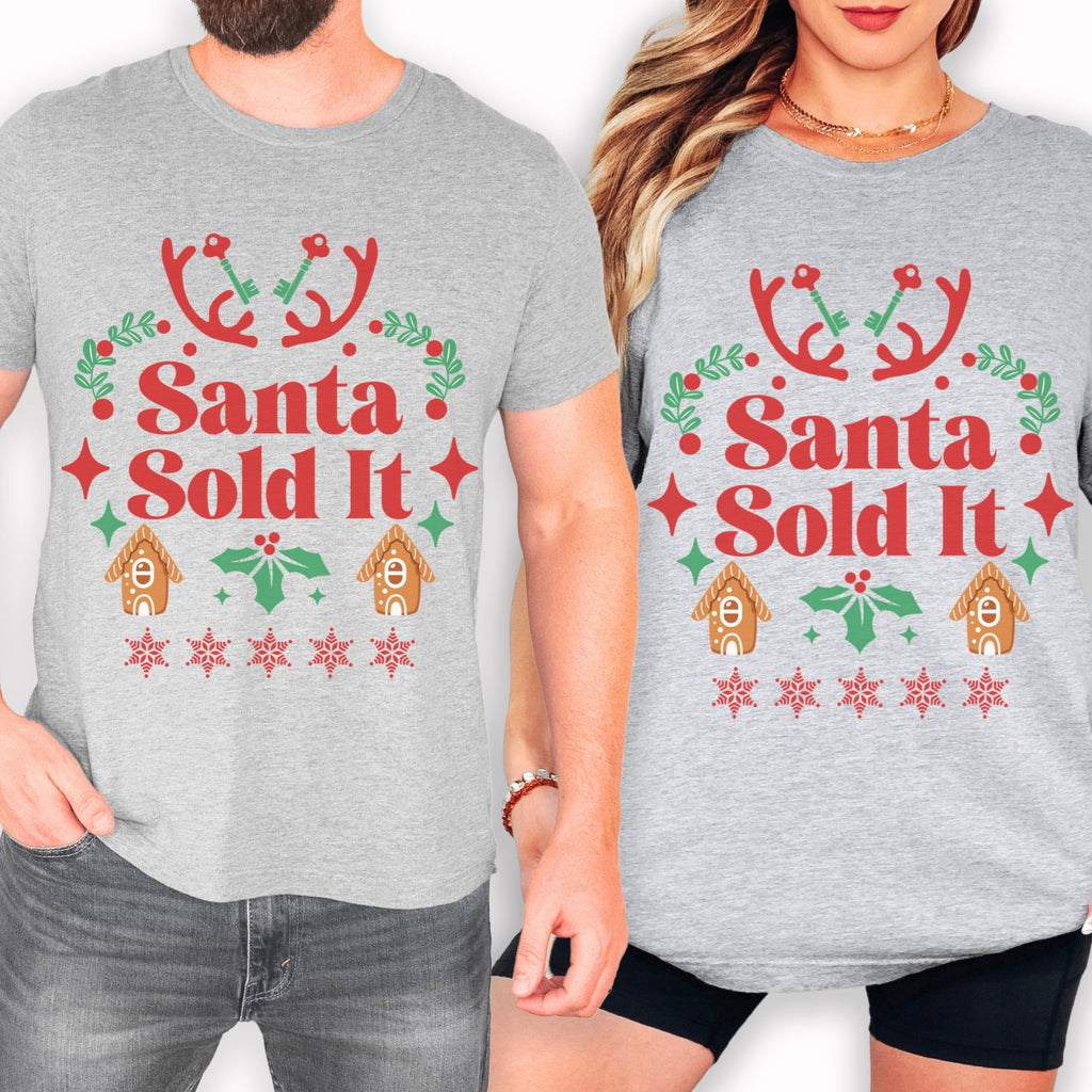 Santa Sold It – Holiday Realtor T-Shirt