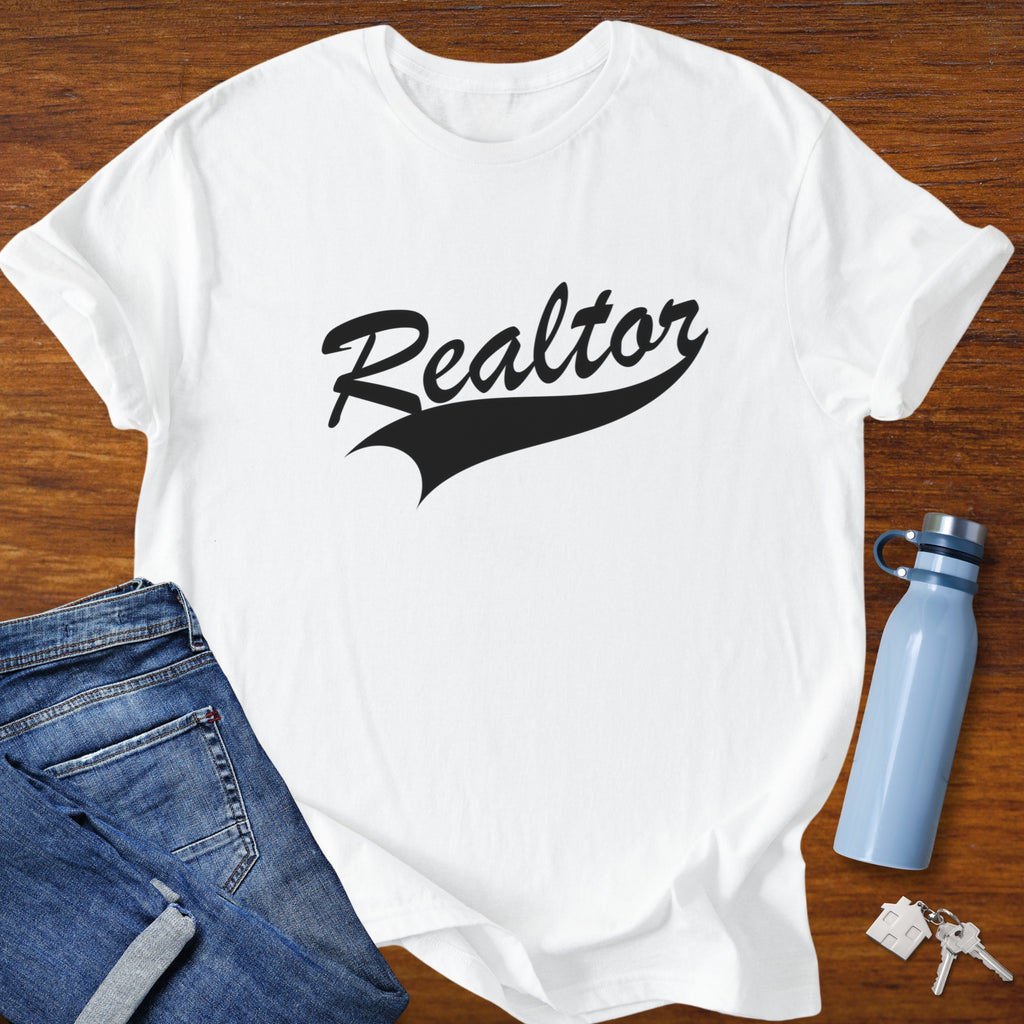 Realtor Logo T-Shirt – Minimal Real Estate Agent Shirt