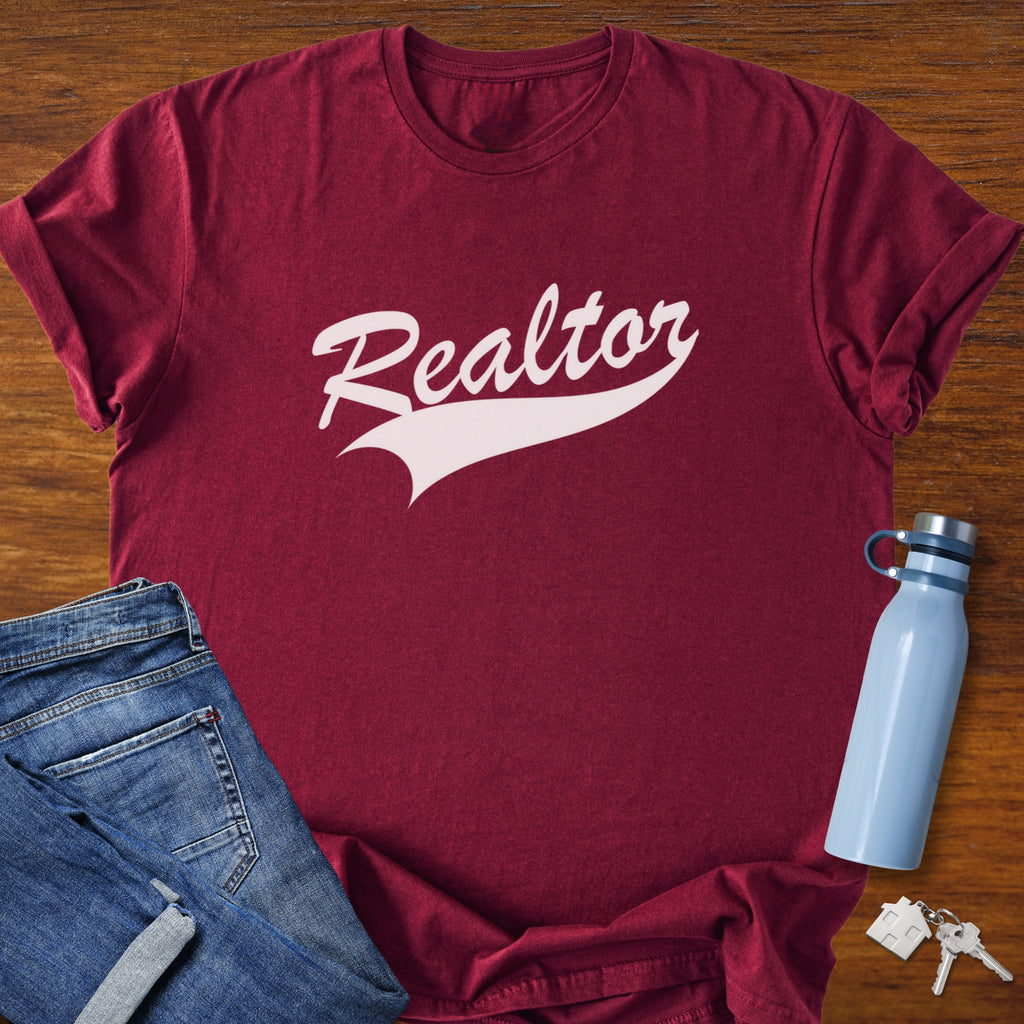 Realtor Logo T-Shirt – Minimal Real Estate Agent Shirt