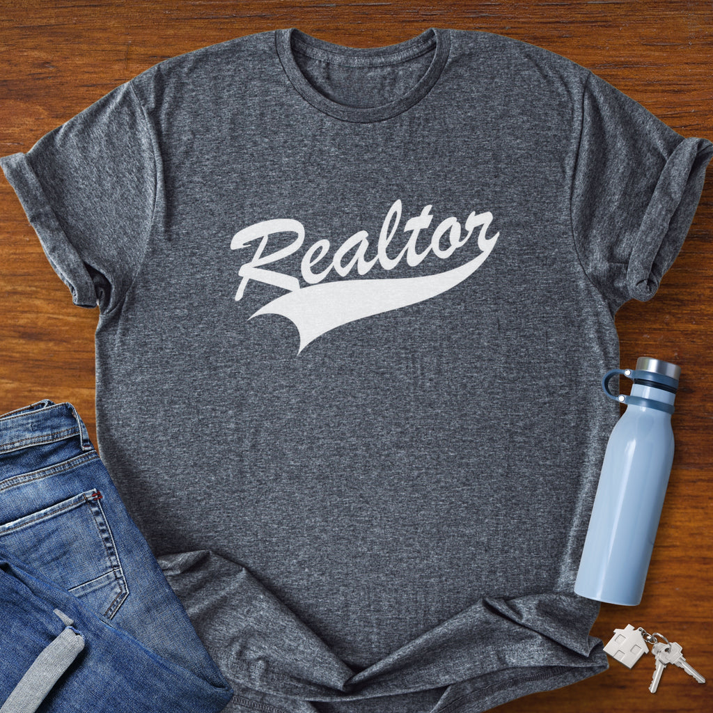 Realtor Logo T-Shirt – Minimal Real Estate Agent Shirt