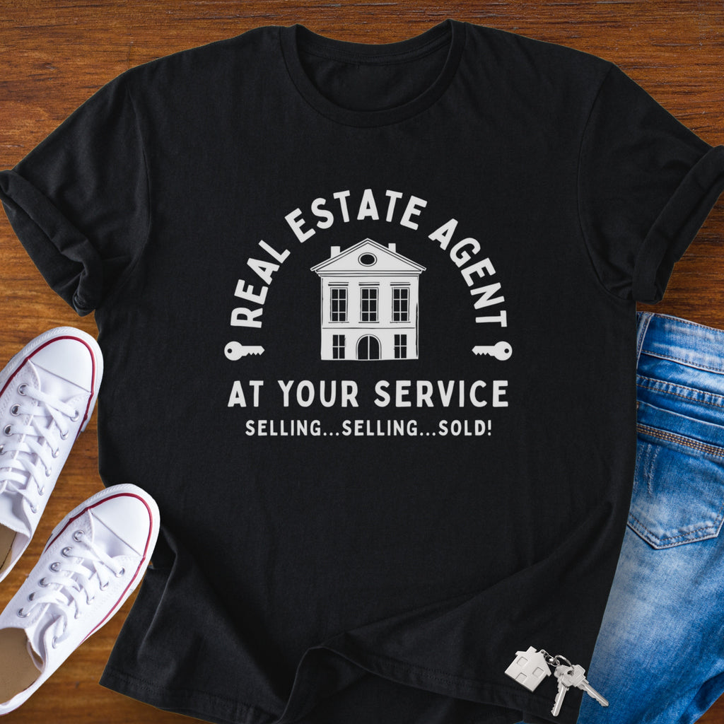 At Your Service - Classic Real Estate Shirt