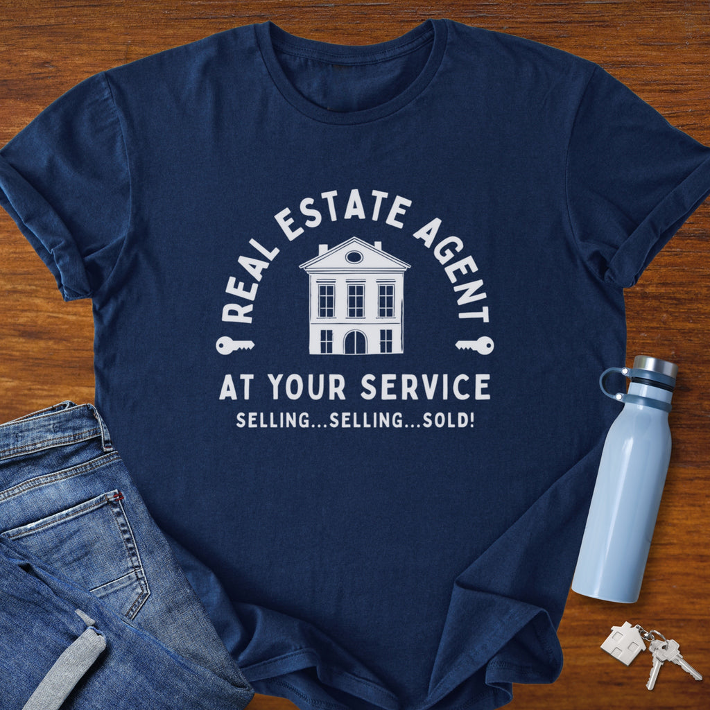 At Your Service - Classic Real Estate Shirt