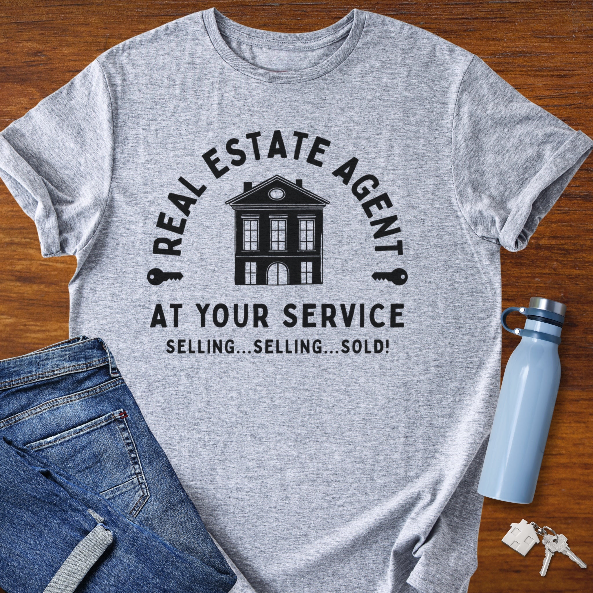 At Your Service - Classic Real Estate Shirt