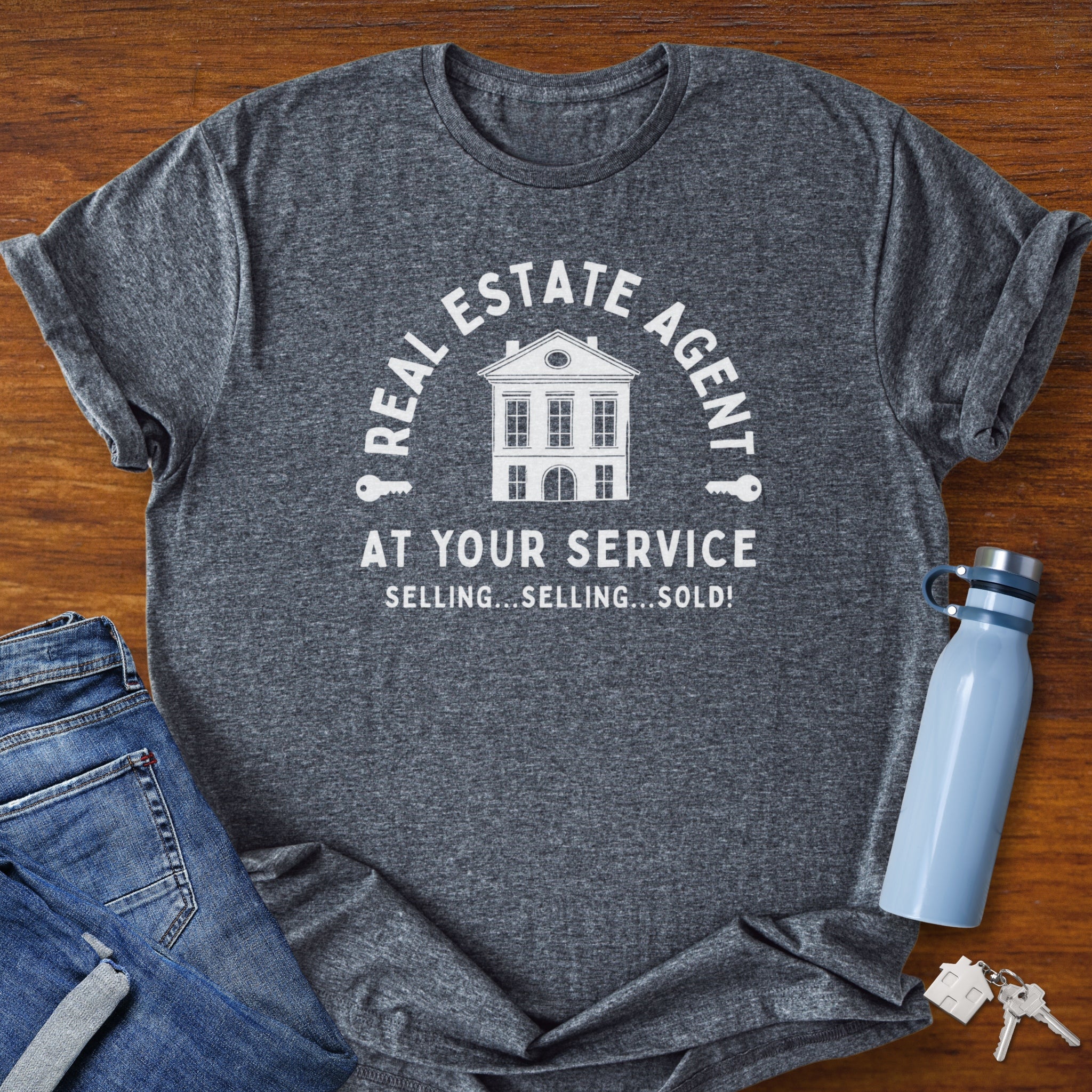 At Your Service - Classic Real Estate Shirt