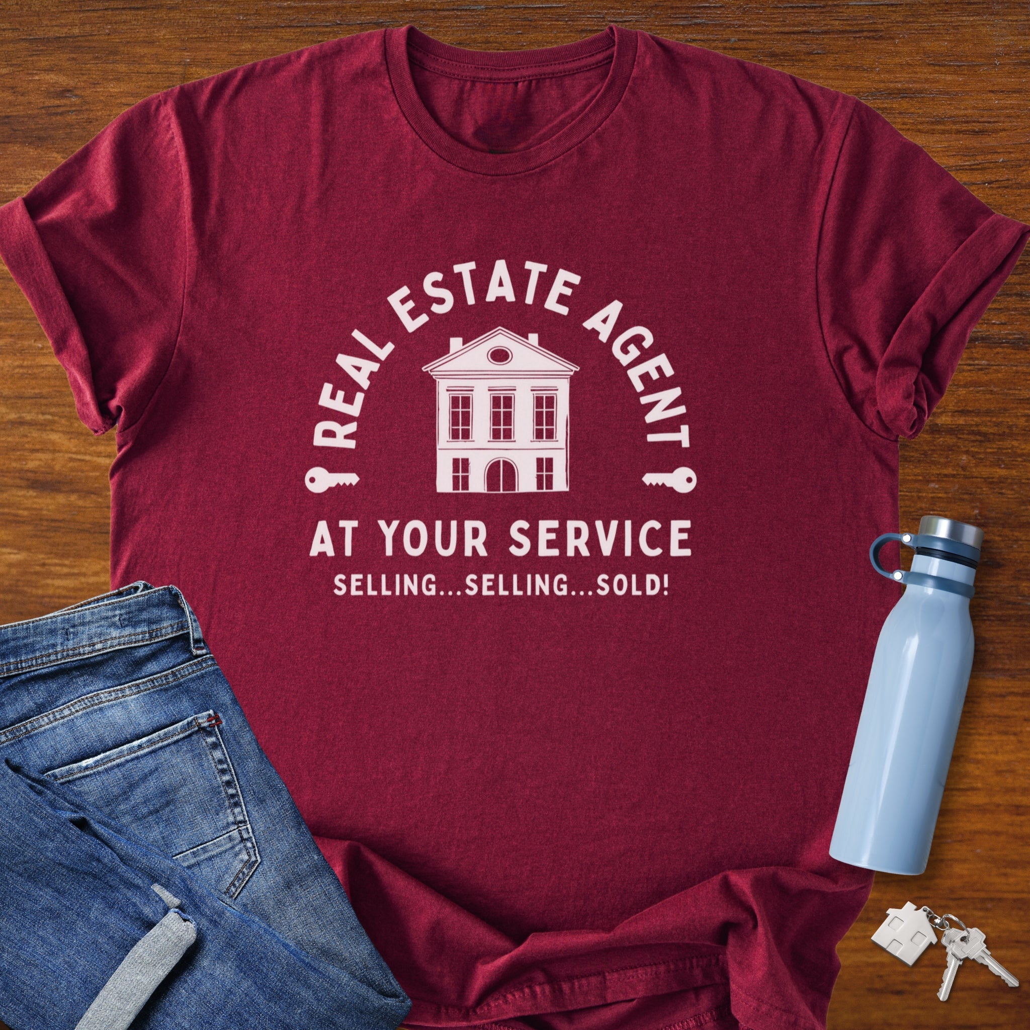 At Your Service - Classic Real Estate Shirt