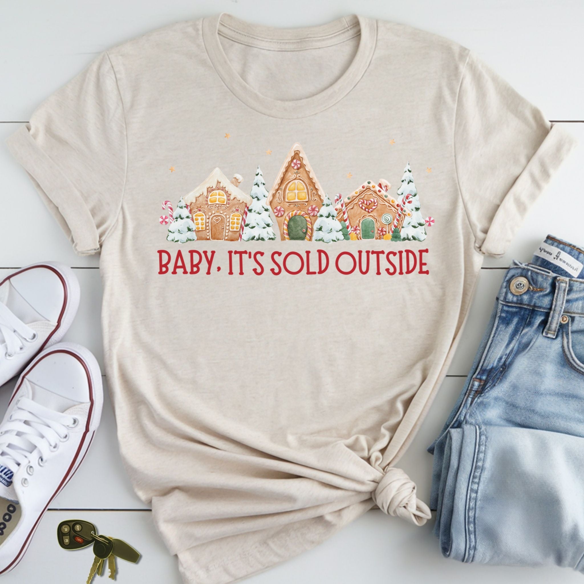 Baby It’s Sold Outside – Holiday Real Estate Agent T-Shirt