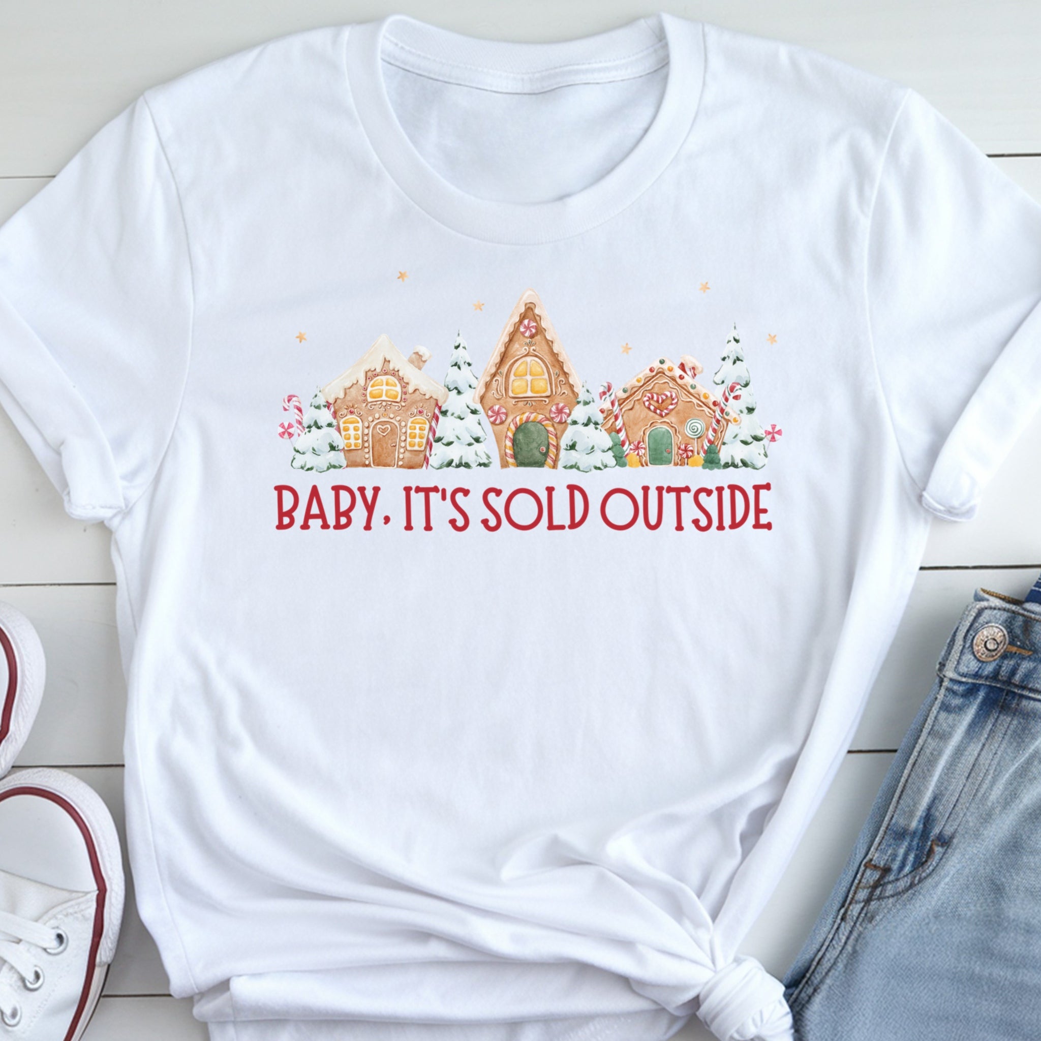 Baby It’s Sold Outside – Holiday Real Estate Agent T-Shirt