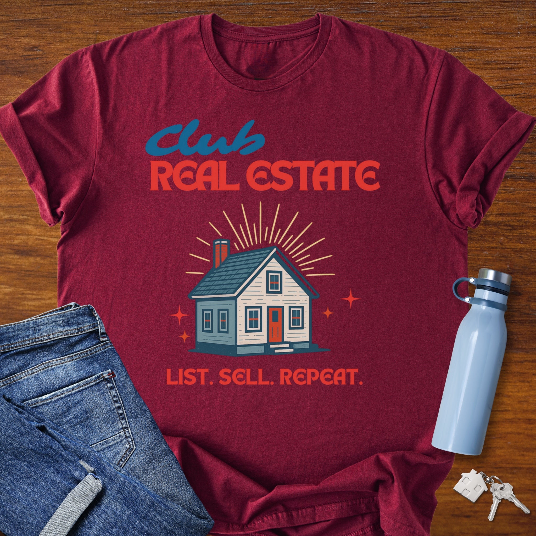 Club Real Estate- Retro Realtor Shirt