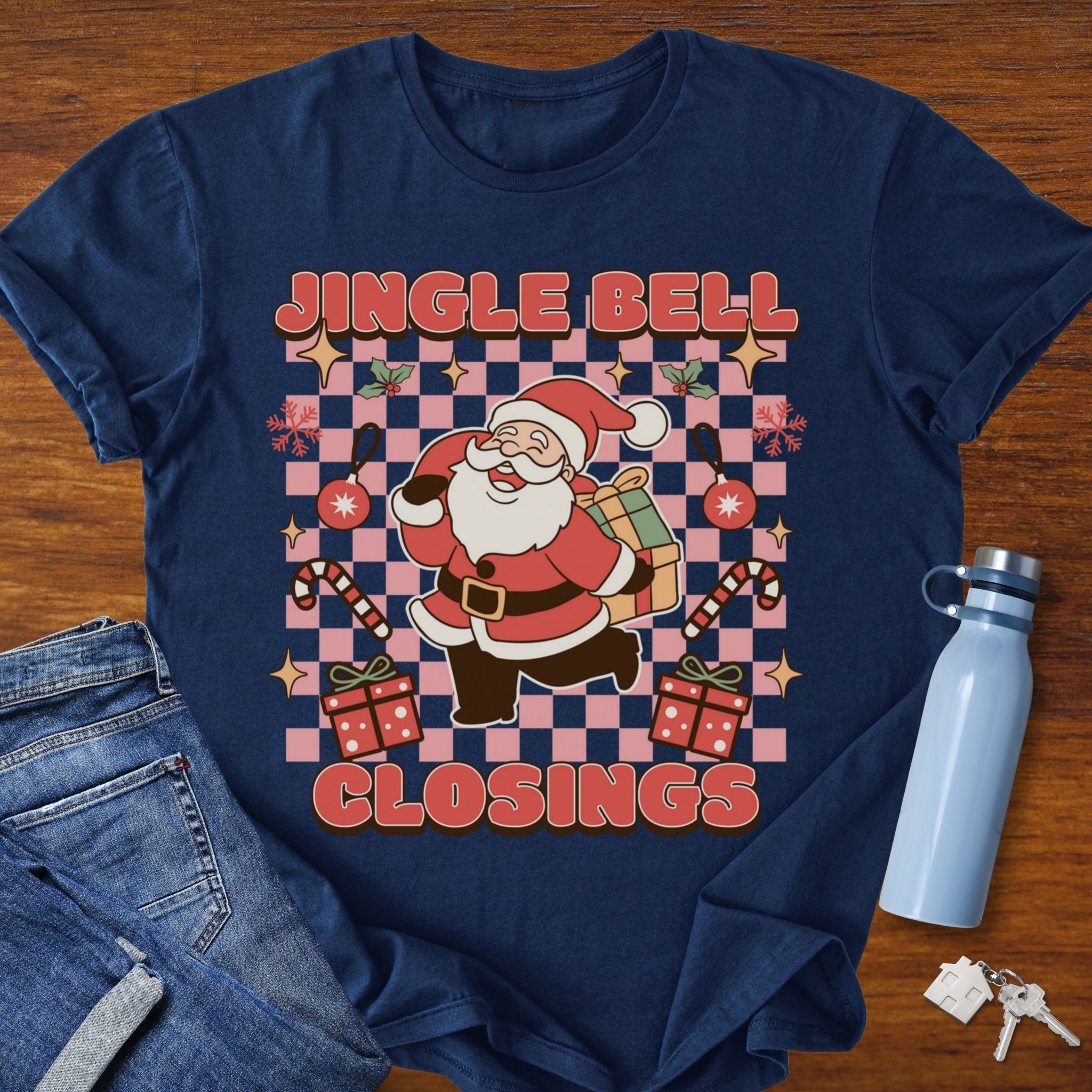 Jingle Bell Closings – Christmas Realtor T-Shirt