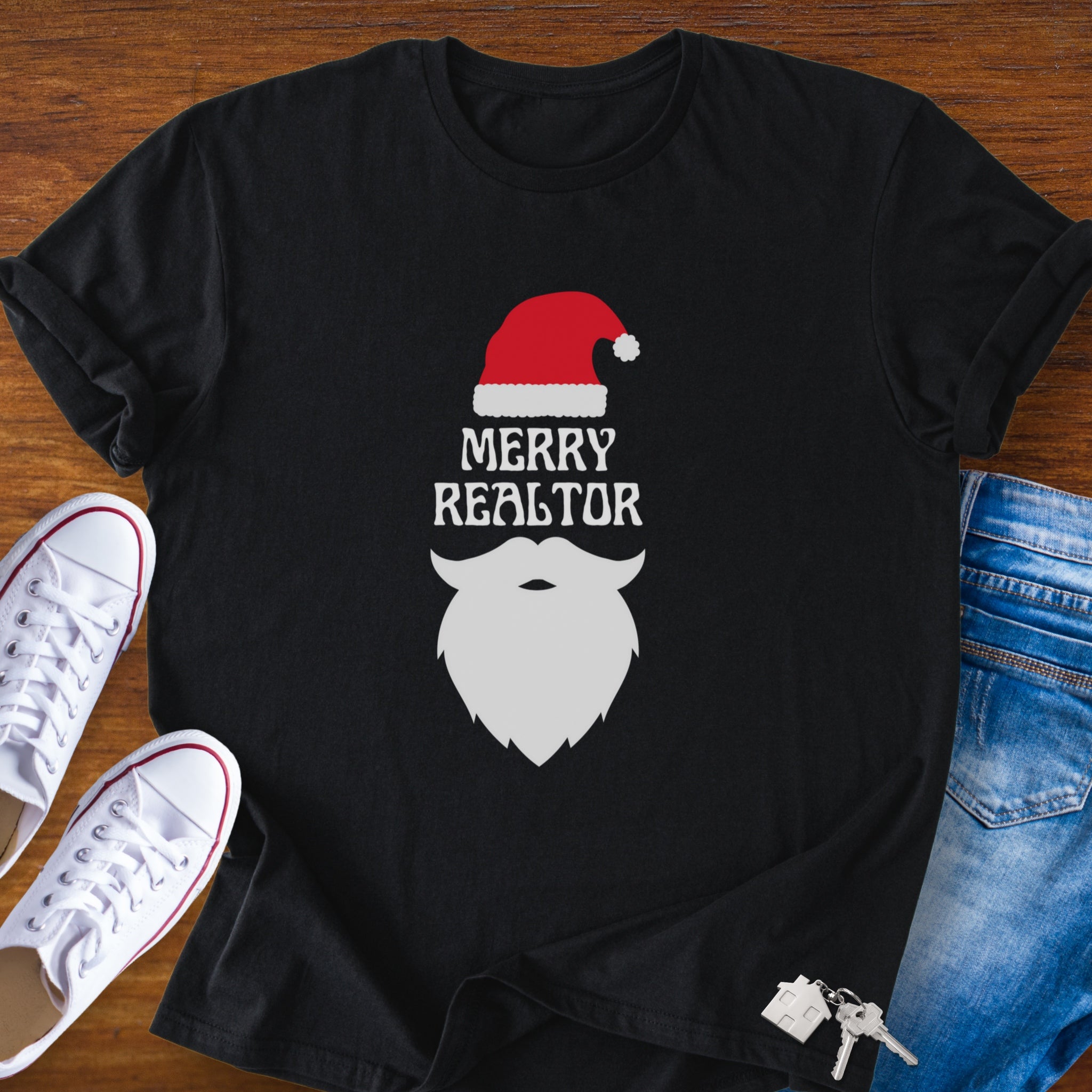 Merry Realtor – Funny Christmas Real Estate Agent T-Shirt