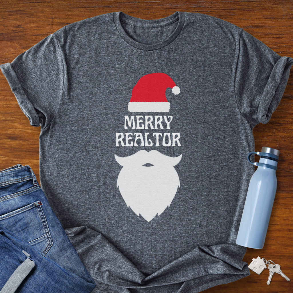Merry Realtor – Funny Christmas Real Estate Agent T-Shirt