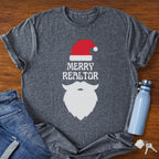 Merry Realtor – Funny Christmas Real Estate Agent T-Shirt