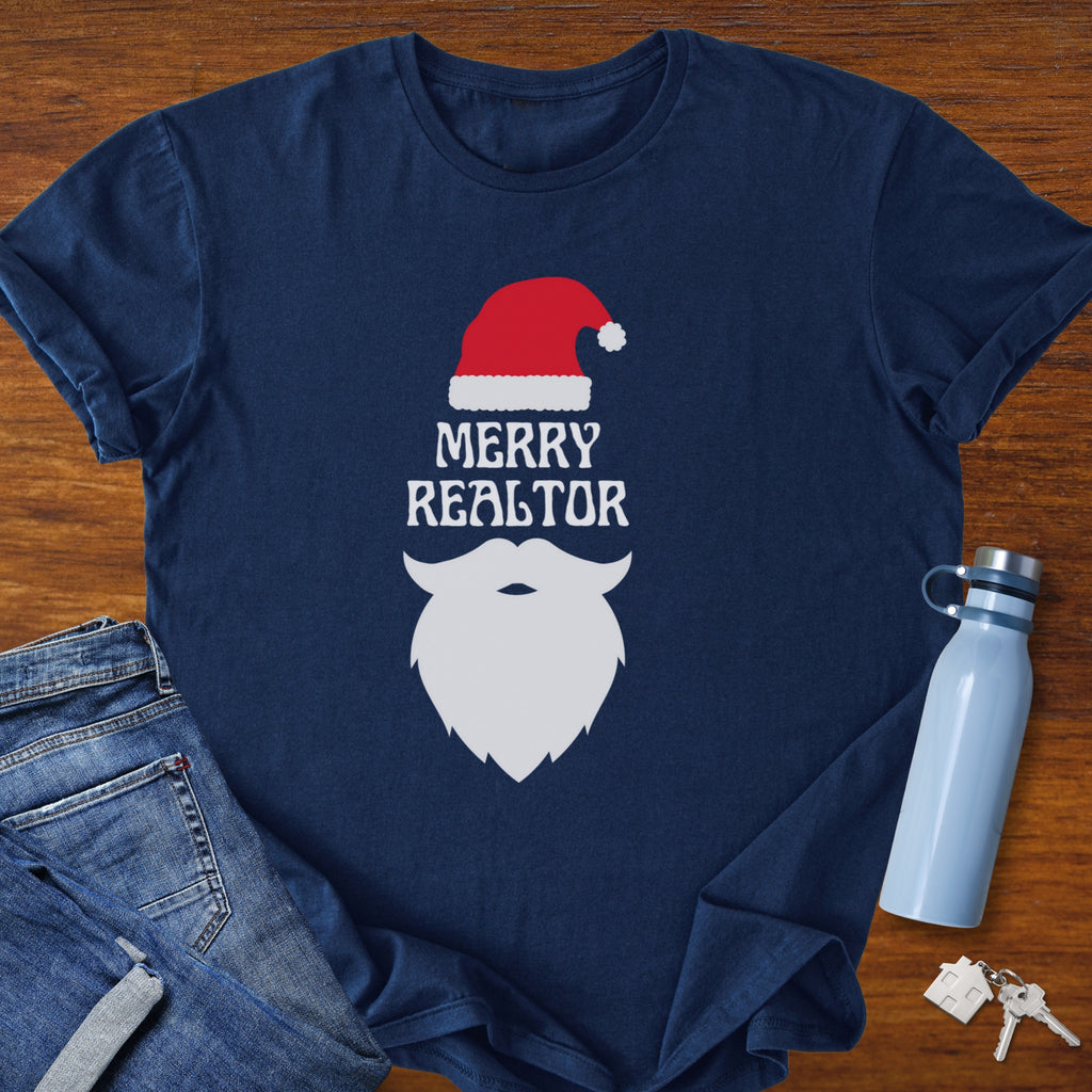 Merry Realtor – Funny Christmas Real Estate Agent T-Shirt
