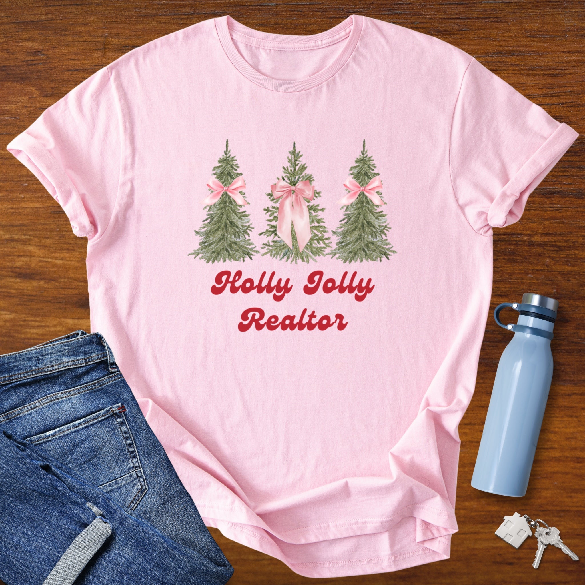 Holly Jolly Tree - Realtor T-Shirt