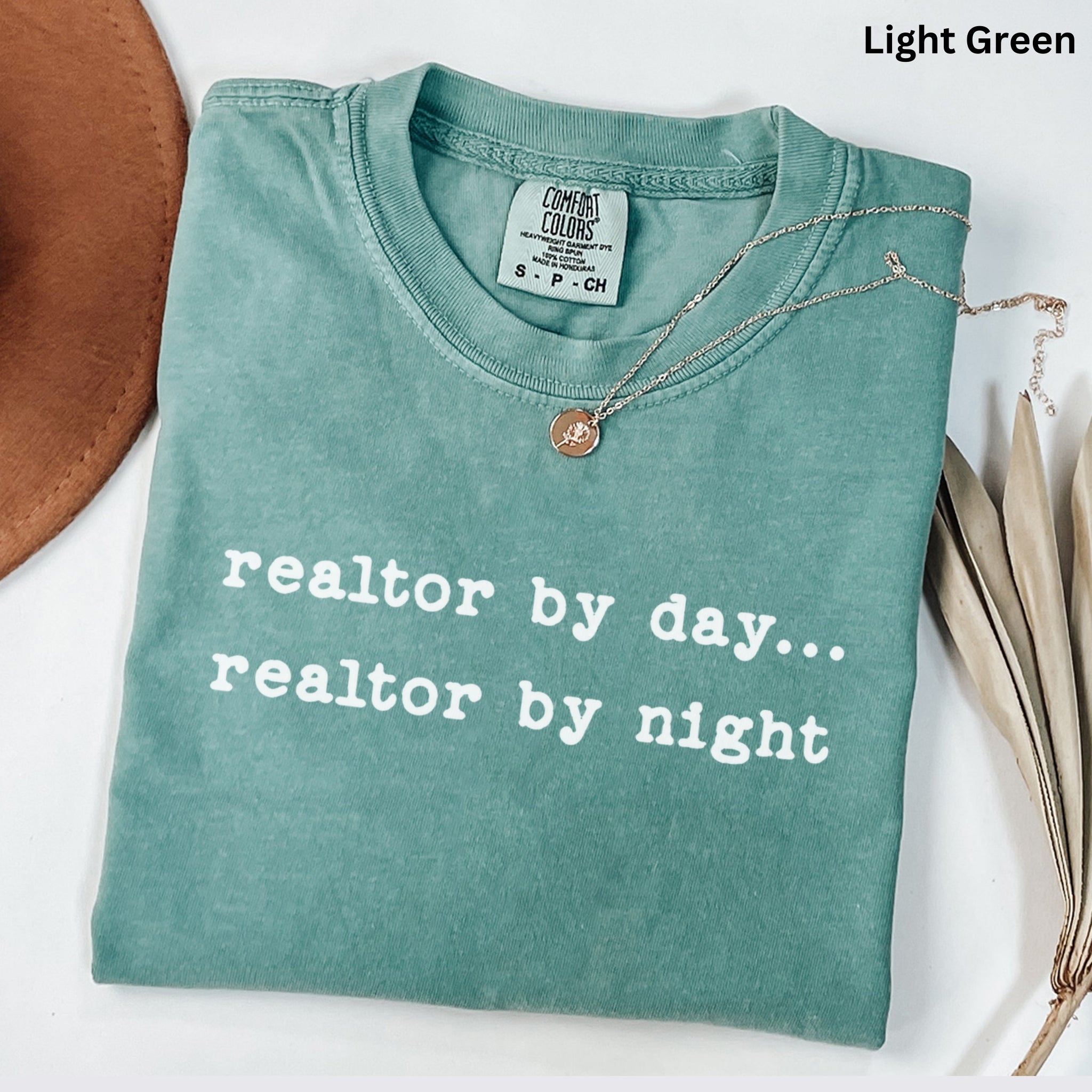 realtor by day & night - Comfort Colors Real Estate T-Shirt