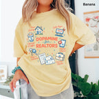 Dopamine for Realtors - Comfort Colors Real Estate T-Shirt