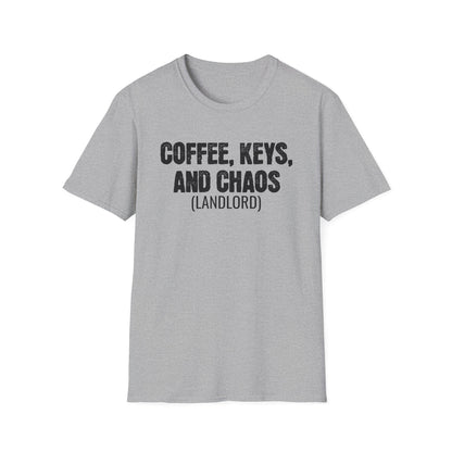 Coffee Keys Chaos - Landlord T-Shirt